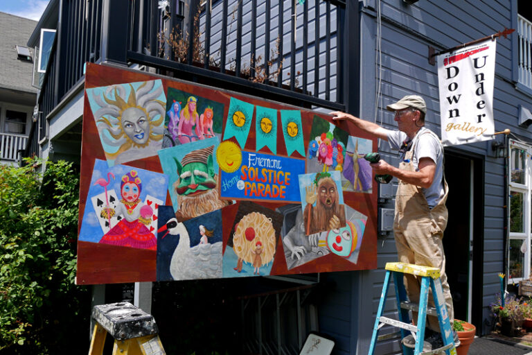 A Chance to See a New Fremont Mural at the July Art Walk